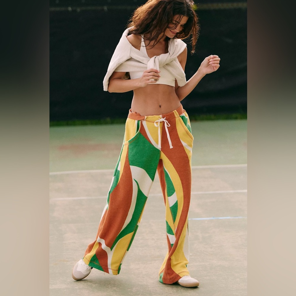 NWT FP Movement One Above Wide-Leg Pants - Picture 5 of 8